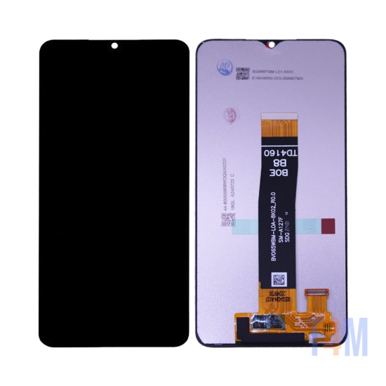 Touch+Display Samsung Galaxy A12/A127 Service Pack Preto